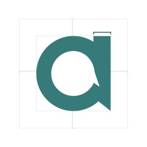 Secondary NAA Logo, small "a" logo demonstrating spacing