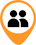 Care partner support groups icon