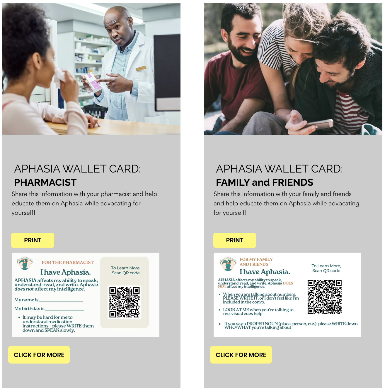 Situational Wallet Cards