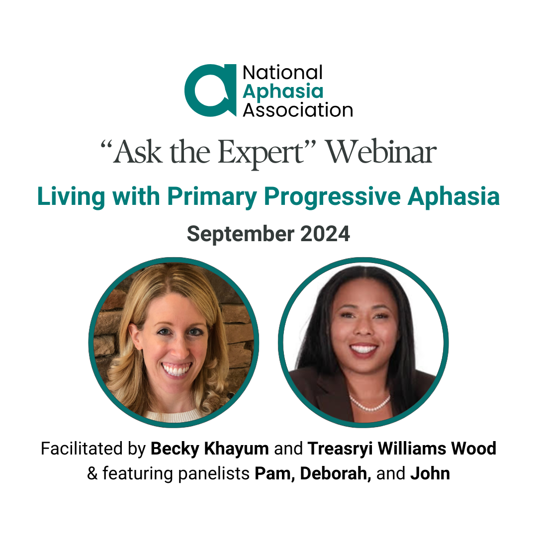 Living with Primary Progressive Aphasia (PPA)