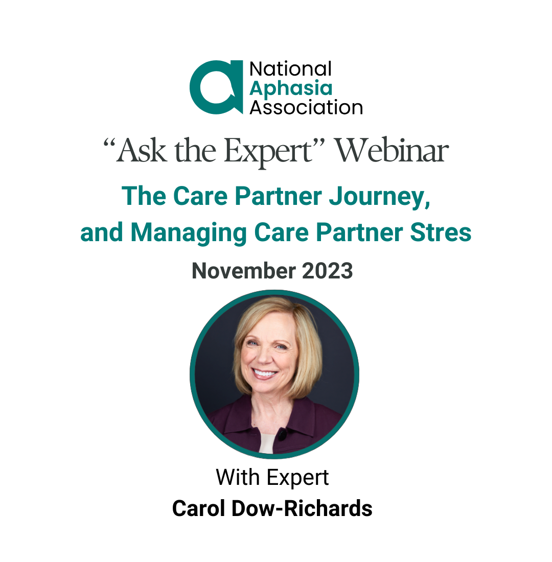 The Care Partner Journey, and Managing Care Partner Stress