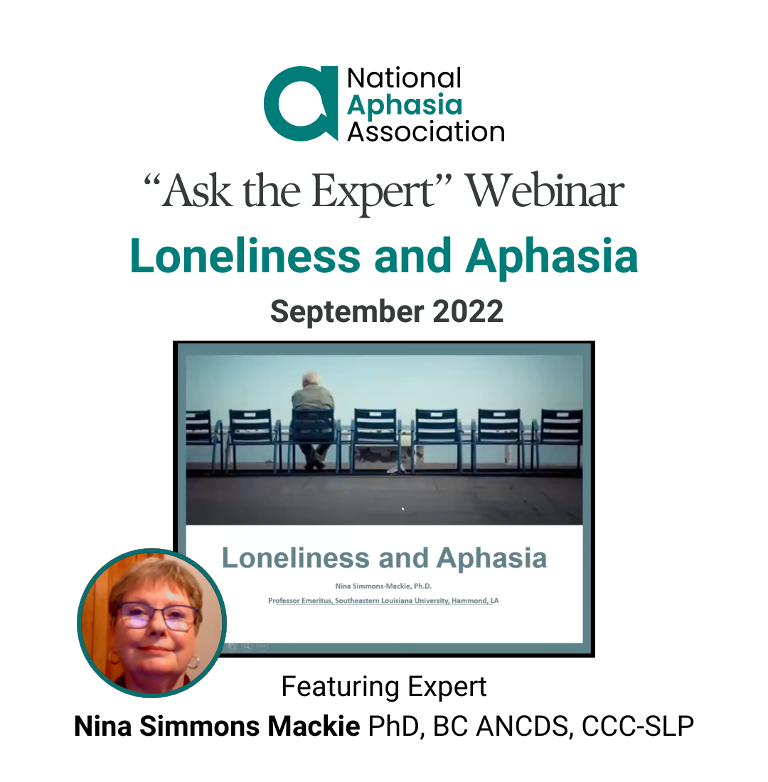 Loneliness and Aphasia