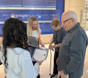 Kesslers receive thank you from NSU students