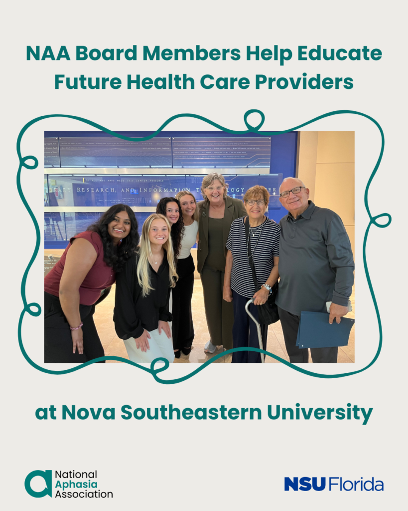 NAA Board Members Help Educate Future Health Care Providers