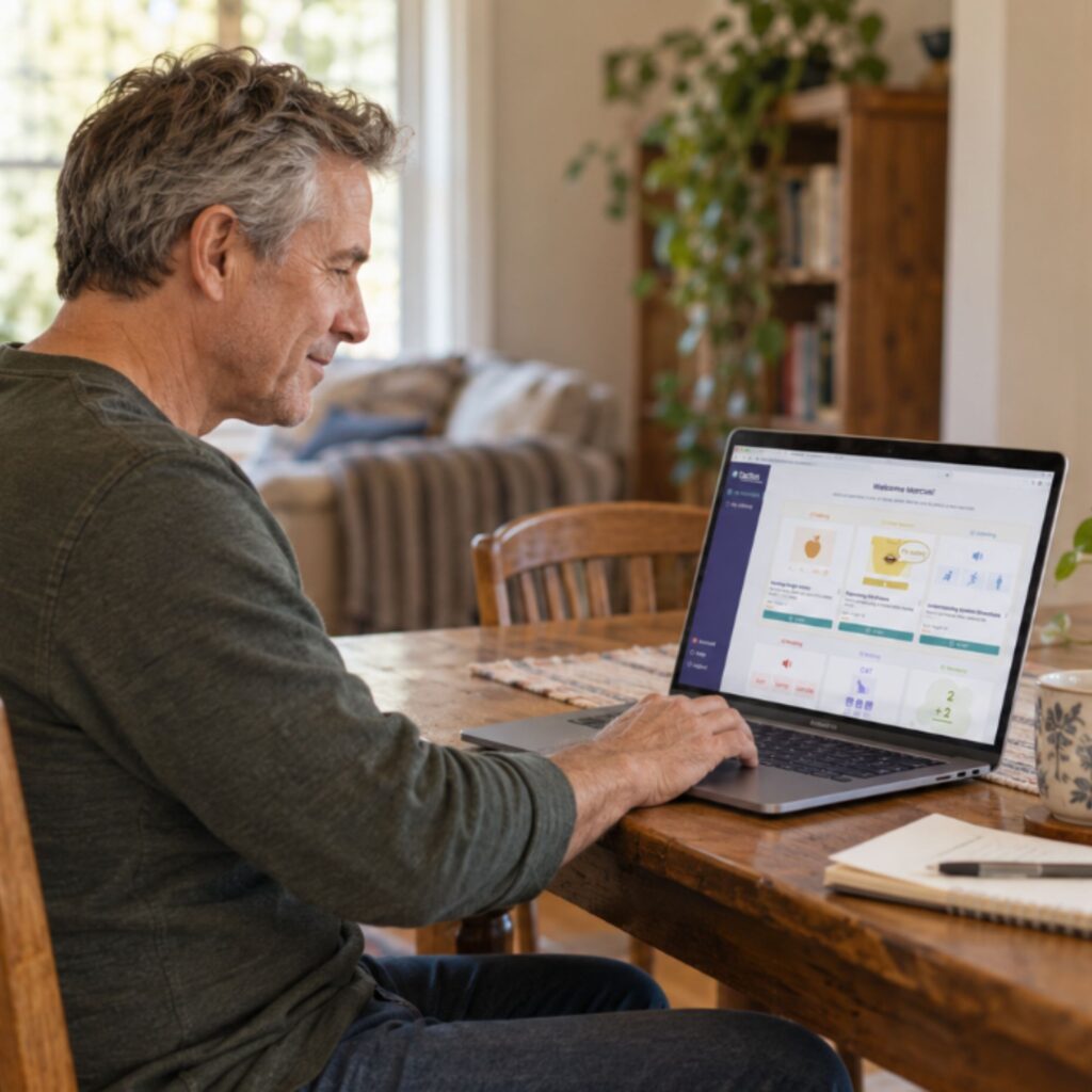 Technology and Aphasia: Making Home Practice Easier